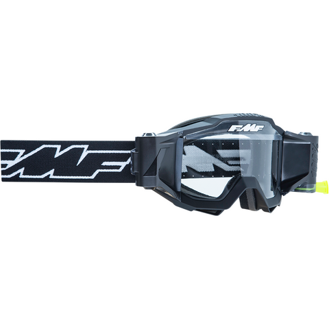 FMF VISION PowerBomb Film System Goggles - Rocket - Black - Clear F-50220-901-01