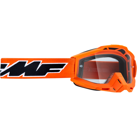 FMF VISION PowerBomb Goggles - Rocket - Orange - Clear F-50200-101-05