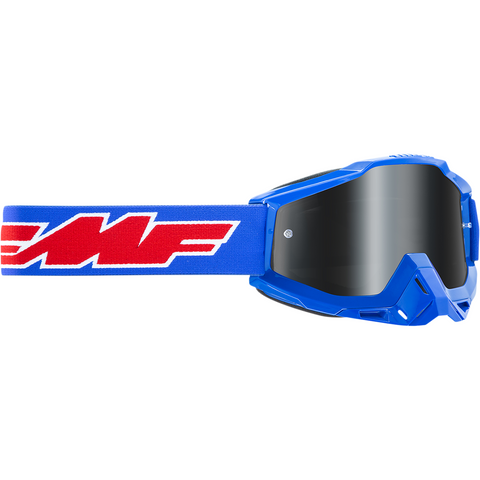 FMF VISION PowerBomb Sand Goggles - Rocket - Blue - Smoke F-50201-102-02