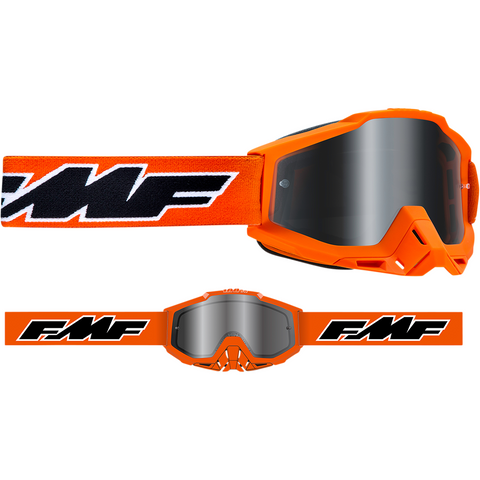 FMF VISION PowerBomb Sand Goggles - Rocket - Orange - Smoke F-50201-102-05