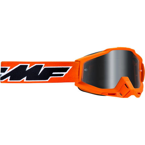 FMF VISION PowerBomb Goggles - Rocket - Orange - Silver Mirror F-50200-252-05