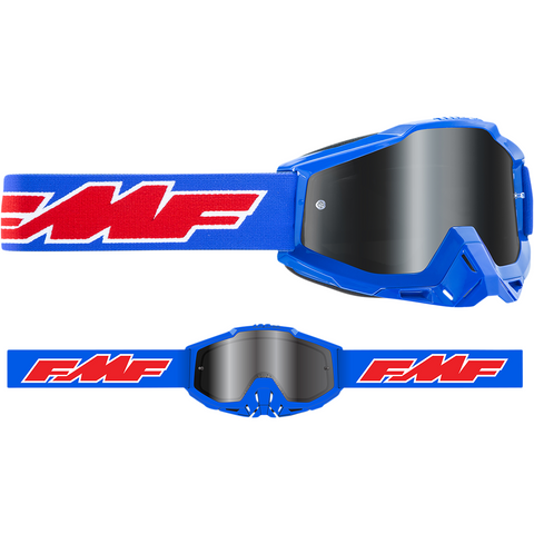 FMF VISION PowerBomb Sand Goggles - Rocket - Blue - Smoke F-50201-102-02