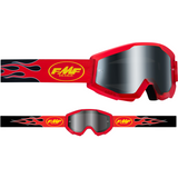 FMF VISION PowerCore Sand Goggles - Flame - Red - Smoke F-50440-102-03