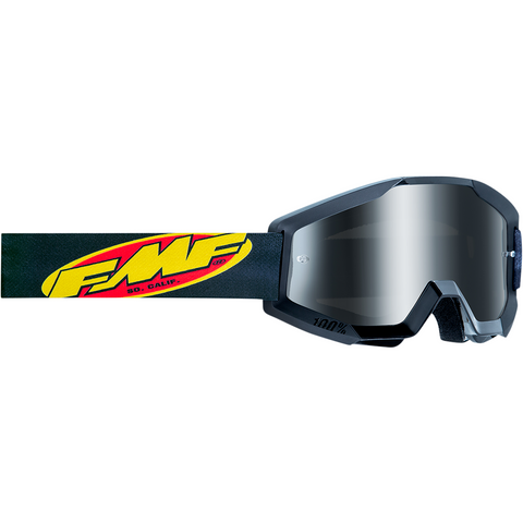 FMF VISION PowerCore Goggles - Core - Black - Silver Mirror F-50400-252-01