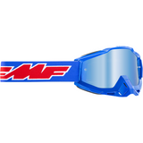 FMF VISION Youth PowerBomb Goggles - Rocket - Blue - Blue Mirror F-50300-250-02