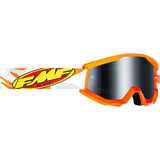 FMF VISION PowerCore Goggles - Assault - Gray - Silver Mirror F-50400-252-09