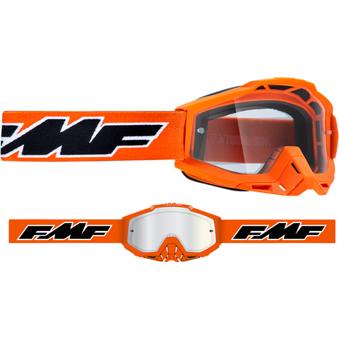 Masque moto cross enfant FMF VISION POWERCORE YOUTH CORE BLACK