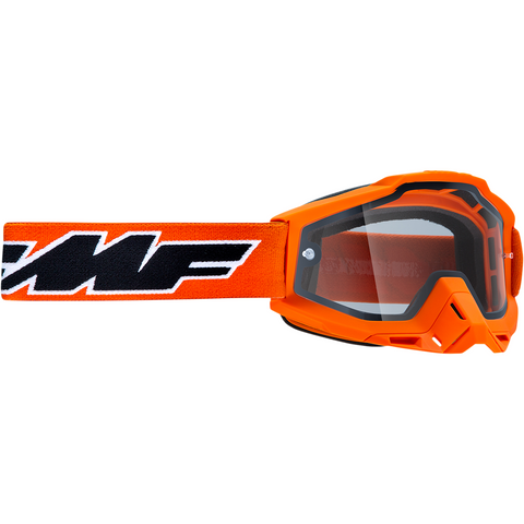 FMF VISION PowerBomb Enduro Goggles - Rocket - Orange - Clear F-50202-501-05