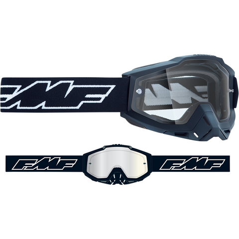 FMF VISION PowerBomb Enduro Goggles - Rocket - Black - Clear F-50202-501-01