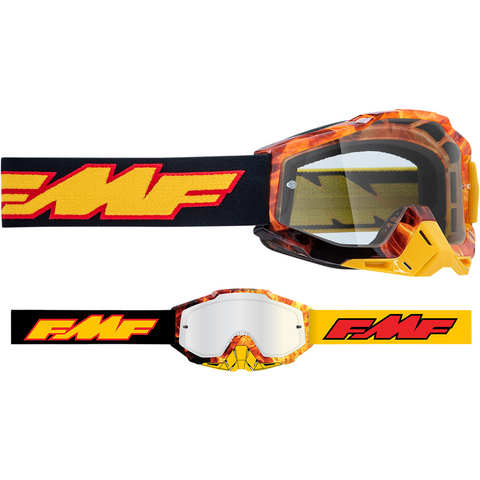 FMF VISION PowerBomb Goggles - Spark - Clear F-50200-101-06