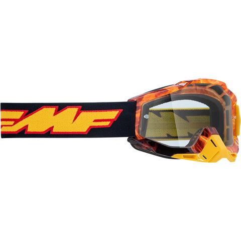 FMF VISION Youth PowerBomb Goggles - Spark - Clear F-50300-101-06