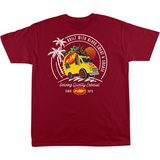 FMF APPAREL Taco Tuesday T-Shirt - Burgundy