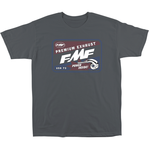 FMF APPAREL Power Inside T-Shirt - Charcoal
