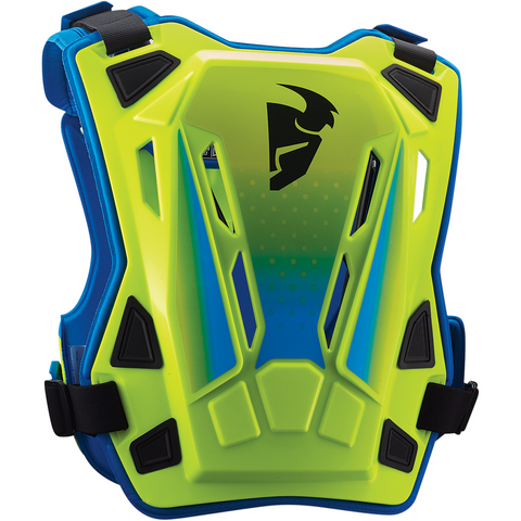 THOR Youth Guardian MX Roost Guard - Flo Green - S/M