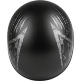 GMAX HH-65 Half Helmet Bravery Matte Black/Grey