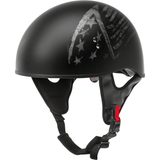 GMAX HH-65 Half Helmet Bravery Matte Black/Grey