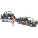 Truck w/Sport Vehicle Replica