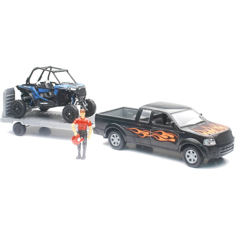 Truck w/Sport Vehicle Replica