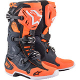 ALPINESTARS(MX) Tech 10 Boots - Gray/Orange/Black/White