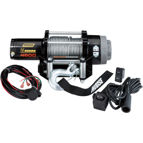 MOOSE UTILITY- 4500 LB Winch - Wire Rope