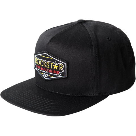 FACTORY EFFEX-APPAREL Rockstar Emblem Snapback Hat - Black