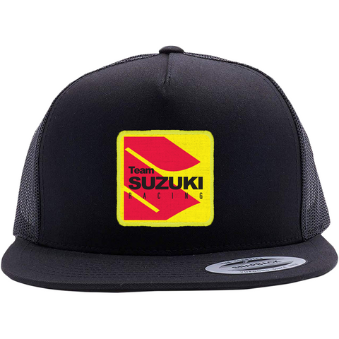 FACTORY EFFEX-APPAREL Suzuki Racing Hat - Black/Gray