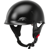GMAX  HH-65 Half Helmet Full Dressed Black