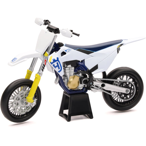 NEW-RAY 1:12 SCALE HUSQVARNA FS450 SUPER MOTO BIKE