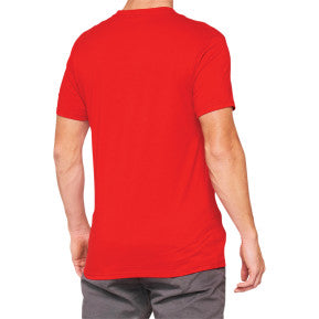 100% Tiller T-Shirt - Red