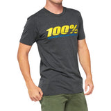 100% Argus Tech T-Shirt - Heather Charcoal