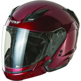 FLY RACING TOURIST SOLID HELMET CANDY RED
