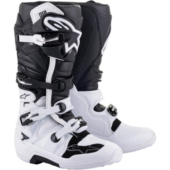 ALPINESTARS(MX) Tech 7 Boots - White/Black