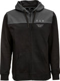 Horizontal Zip Up Hoodie