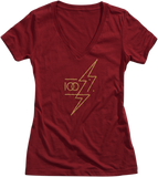 100% Women's Helgi T-Shirt - Brick