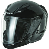 FLY RACING TOURIST SOLID HELMET BLACK