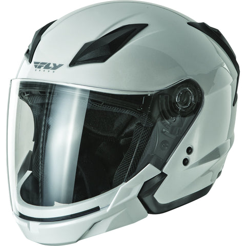 FLY RACING TOURIST SOLID HELMET PEARL WHITE