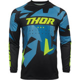 THOR Sector Warship Jersey - Blue/Acid