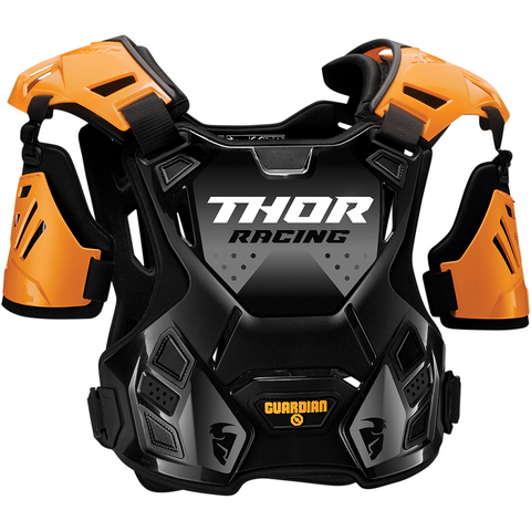 THOR Youth Guardian Roost Deflector - Orange - 2XS/XS