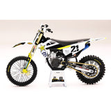 NEW-RAY 1:12 SCALE ROCKSTAR HUSQVARNA JASON ANDERSON #21