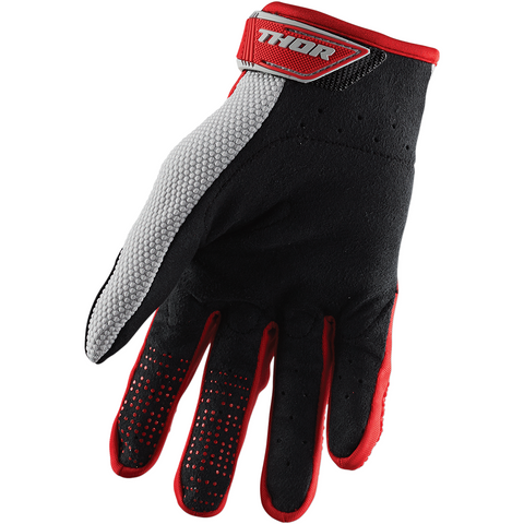 THOR Spectrum Gloves - Red/Gray