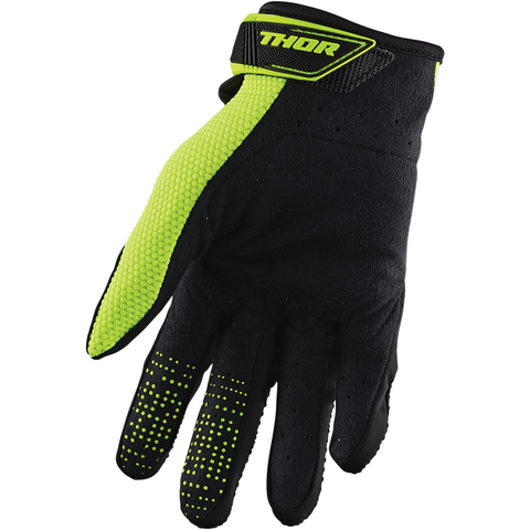 THOR Spectrum Gloves - Black/Acid