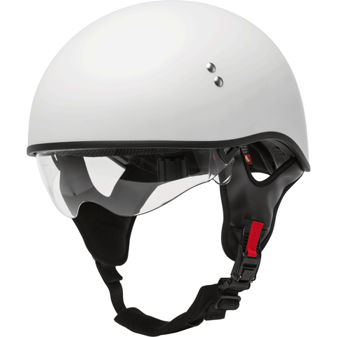 GMAX HH-65 Half Helmet Naked Matte White
