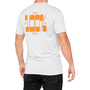 100% Trona Tech T-Shirt - Chalk