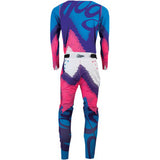 MOOSE RACING SOFT-GOODS Agroid Jersey - Pink/Blue/Purple