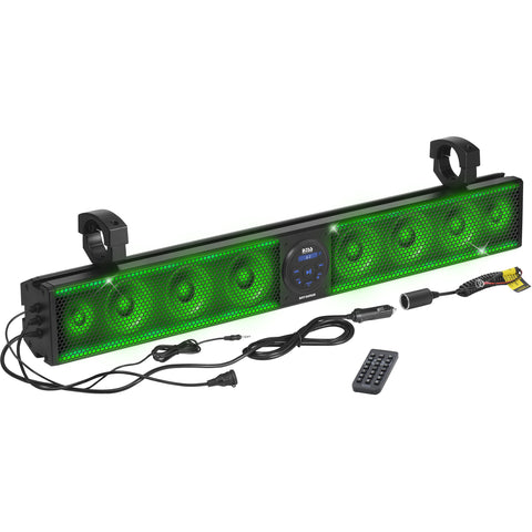BOSS AUDIO 36" RIOT SOUND BAR WITH RGB 8 SPEAKERS