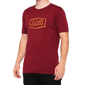 100% Tech Phantom T-Shirt - Brick